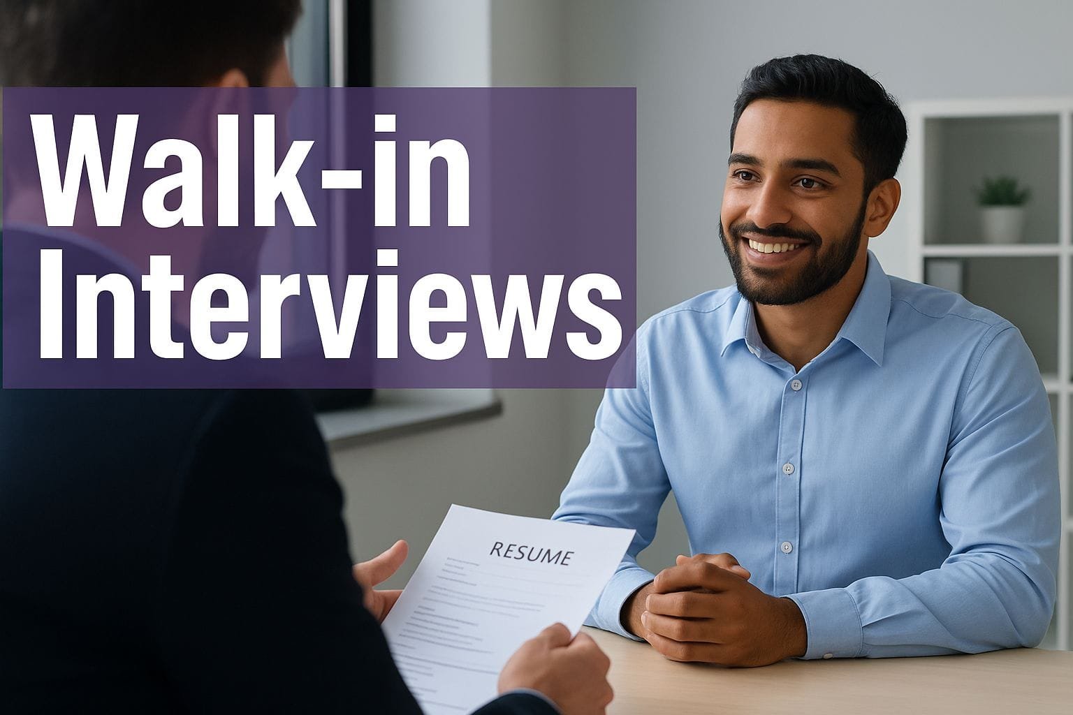 Walk-in Interviews: The Complete Guide for Job Seekers in 2025 1 Walk-in Interviews in Dubai and UAE – Daily Job Openings for Freshers and Experienced Professionals