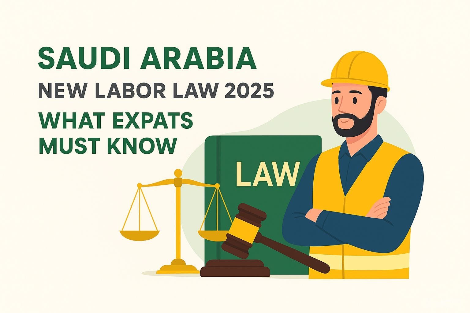 Saudi Arabia New Labor Law 2025 – What Expats Must Know 9 Saudi Arabia New Labor Law 2025 – What Expats Must Know